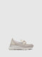 Sapatos com Apliques em Branco Cru